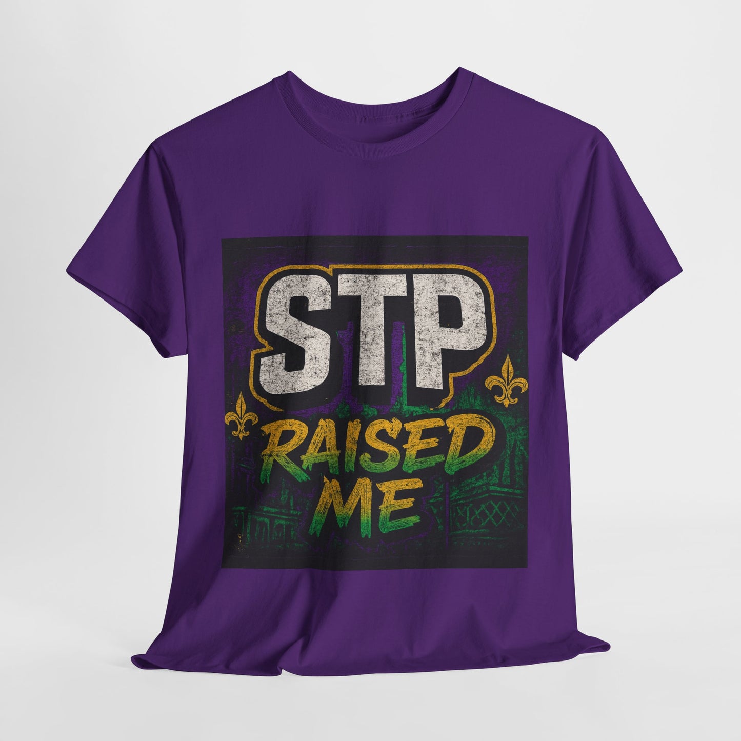 Stylish Statement Tee - STP Raised Me, Casual Wear, Gift for Friends, Motivational Shirt, Streetwear Fashion