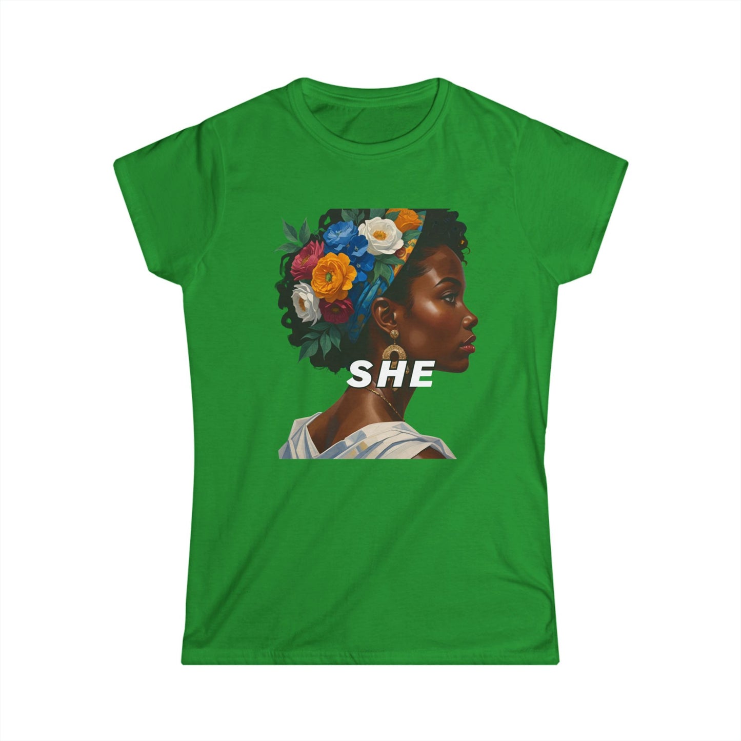 Empowered Women Softstyle Tee - Inspirational Graphic Tee for Everyday Wear, Feminist Merchandise, Vintage Style, Gift for Her