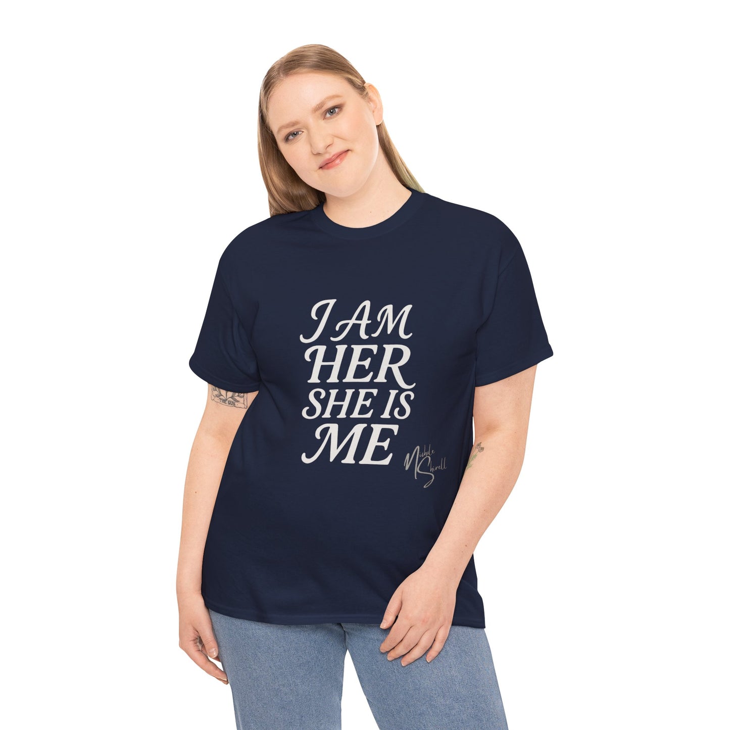 Empowering Statement Tee, Unisex Heavy Cotton T-Shirt for Self-Expression, Pride Month, Gifts for Her, Equality Apparel, Casual Wear