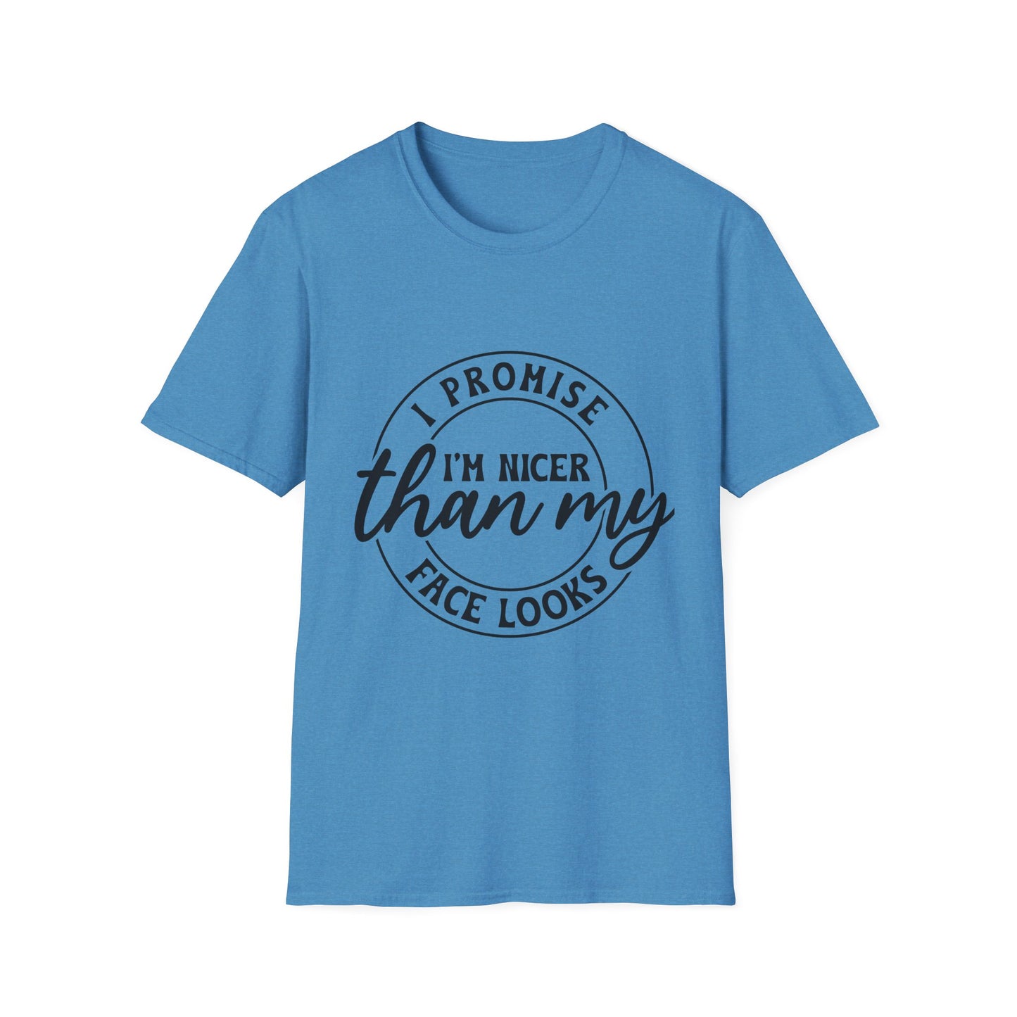Funny Unisex Softstyle T-Shirt, Casual Tee, Gift for Friends, Humor Shirt, Quirky Fashion, Everyday Wear