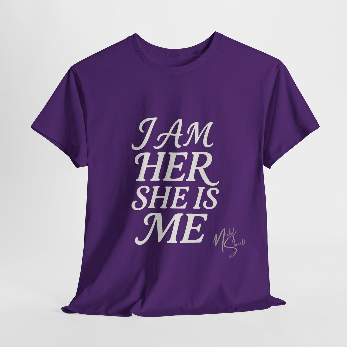 Empowering Statement Tee, Unisex Heavy Cotton T-Shirt for Self-Expression, Pride Month, Gifts for Her, Equality Apparel, Casual Wear