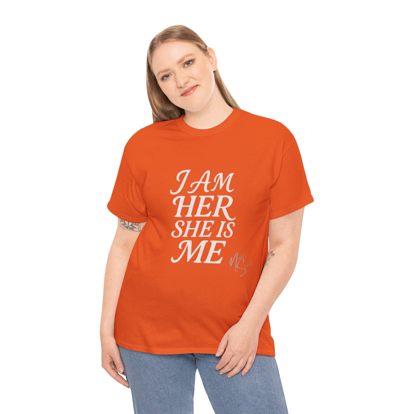 Empowering Statement Tee, Unisex Heavy Cotton T-Shirt for Self-Expression, Pride Month, Gifts for Her, Equality Apparel, Casual Wear