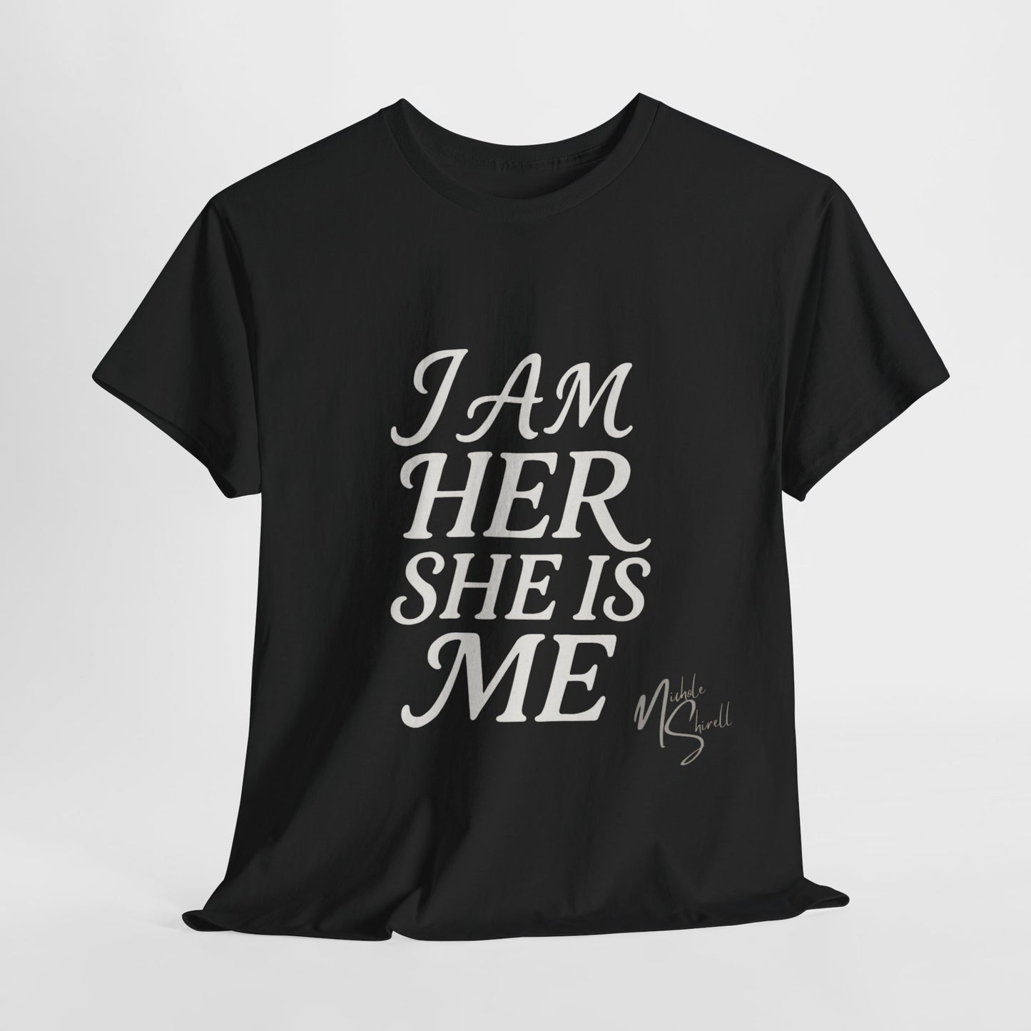 Empowering Statement Tee, Unisex Heavy Cotton T-Shirt for Self-Expression, Pride Month, Gifts for Her, Equality Apparel, Casual Wear