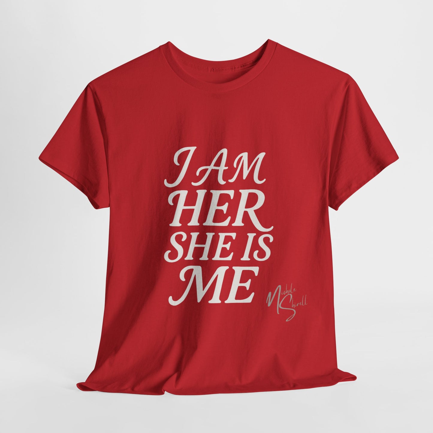 Empowering Statement Tee, Unisex Heavy Cotton T-Shirt for Self-Expression, Pride Month, Gifts for Her, Equality Apparel, Casual Wear