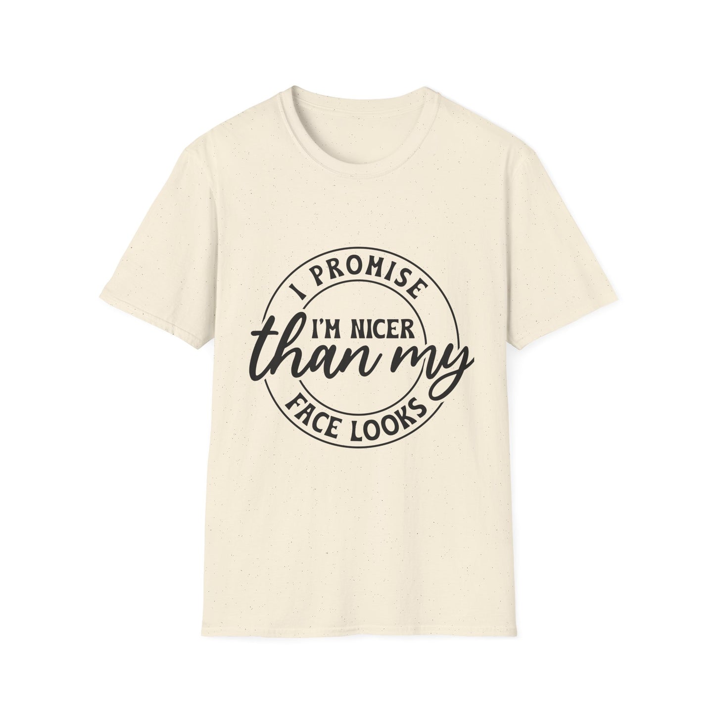 Funny Unisex Softstyle T-Shirt, Casual Tee, Gift for Friends, Humor Shirt, Quirky Fashion, Everyday Wear