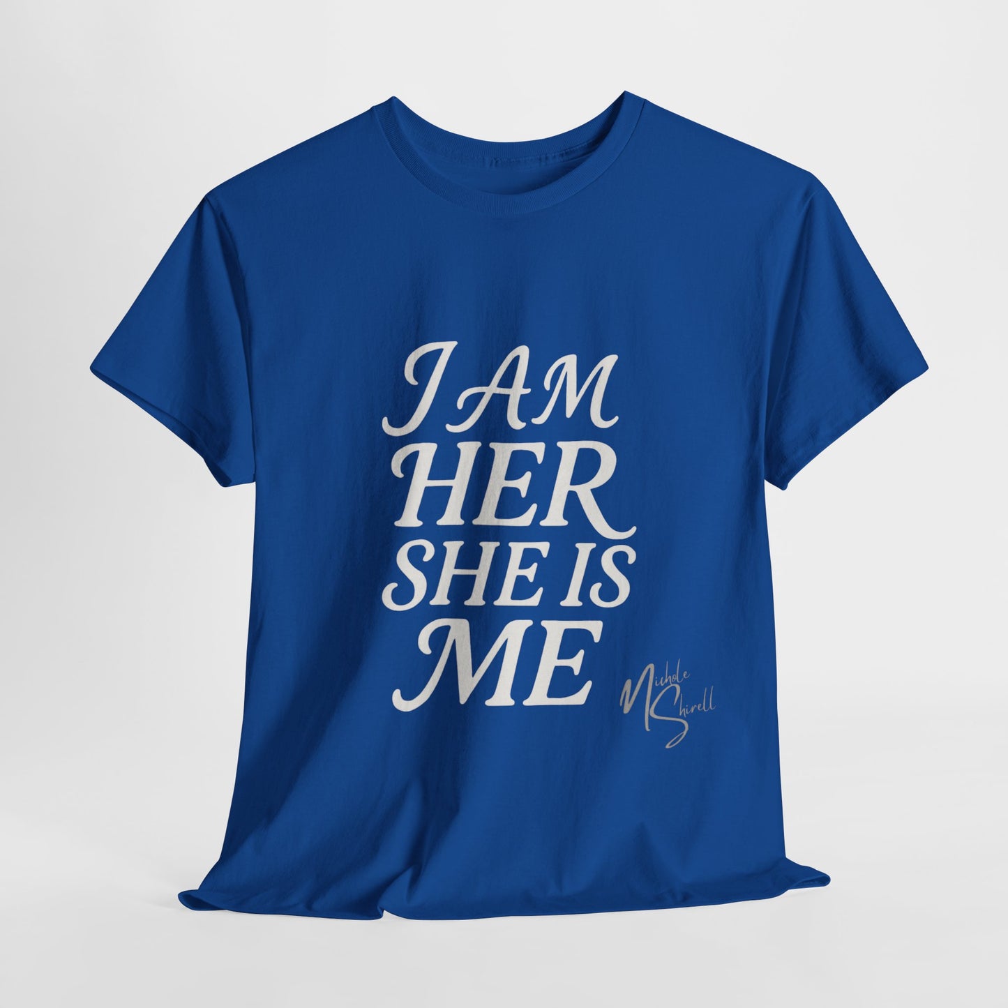 Empowering Statement Tee, Unisex Heavy Cotton T-Shirt for Self-Expression, Pride Month, Gifts for Her, Equality Apparel, Casual Wear