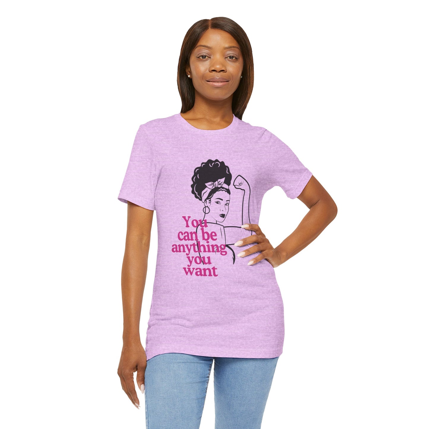 Empowering Unisex Tee, Motivational T-Shirt, Feminism Shirt, Inspirational Gift, Everyday Wear, Gift for Her
