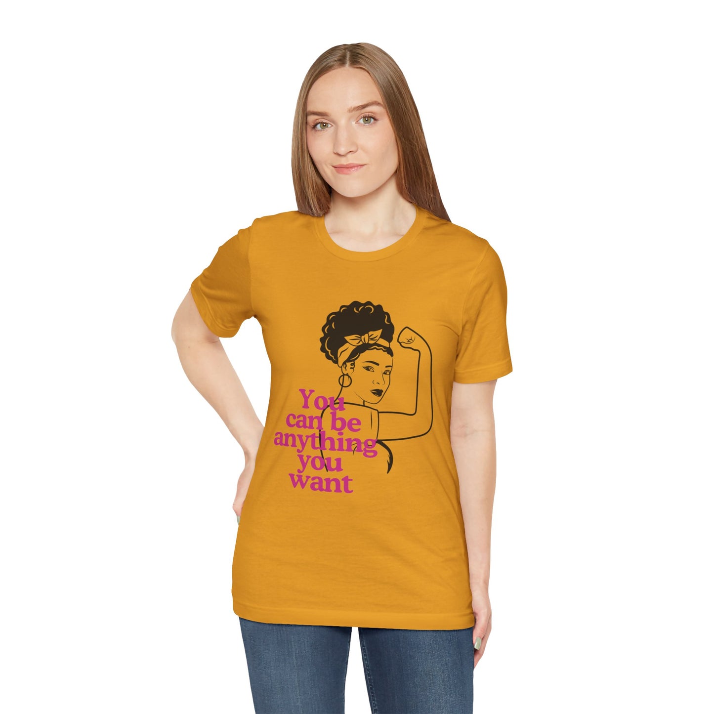 Empowering Unisex Tee, Motivational T-Shirt, Feminism Shirt, Inspirational Gift, Everyday Wear, Gift for Her