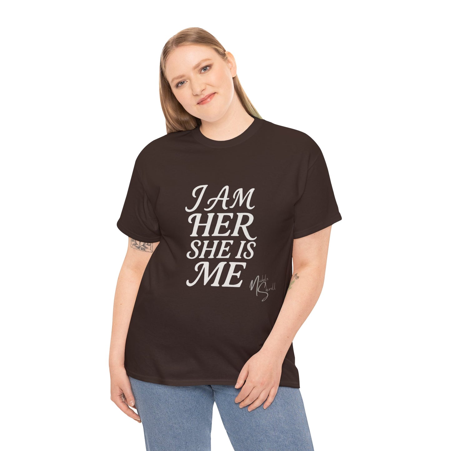 Empowering Statement Tee, Unisex Heavy Cotton T-Shirt for Self-Expression, Pride Month, Gifts for Her, Equality Apparel, Casual Wear