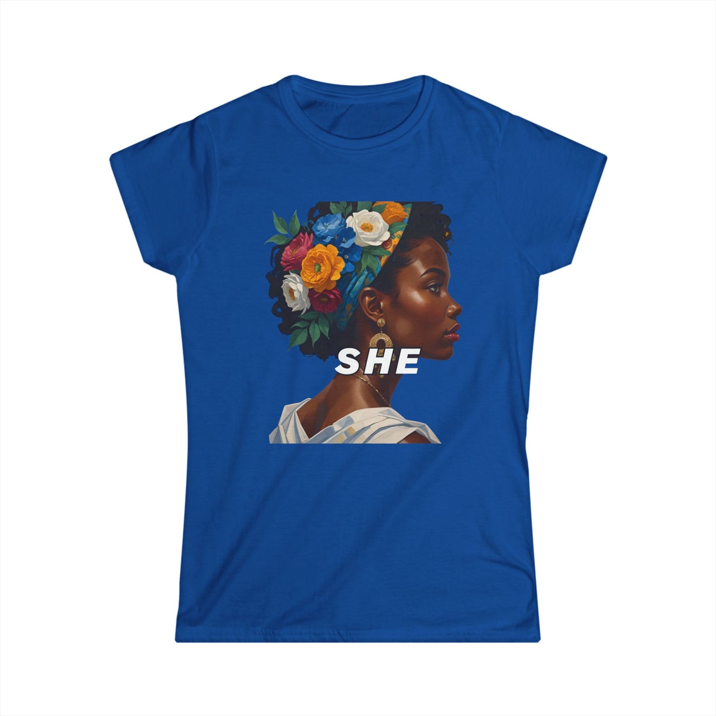 Empowered Women Softstyle Tee - Inspirational Graphic Tee for Everyday Wear, Feminist Merchandise, Vintage Style, Gift for Her