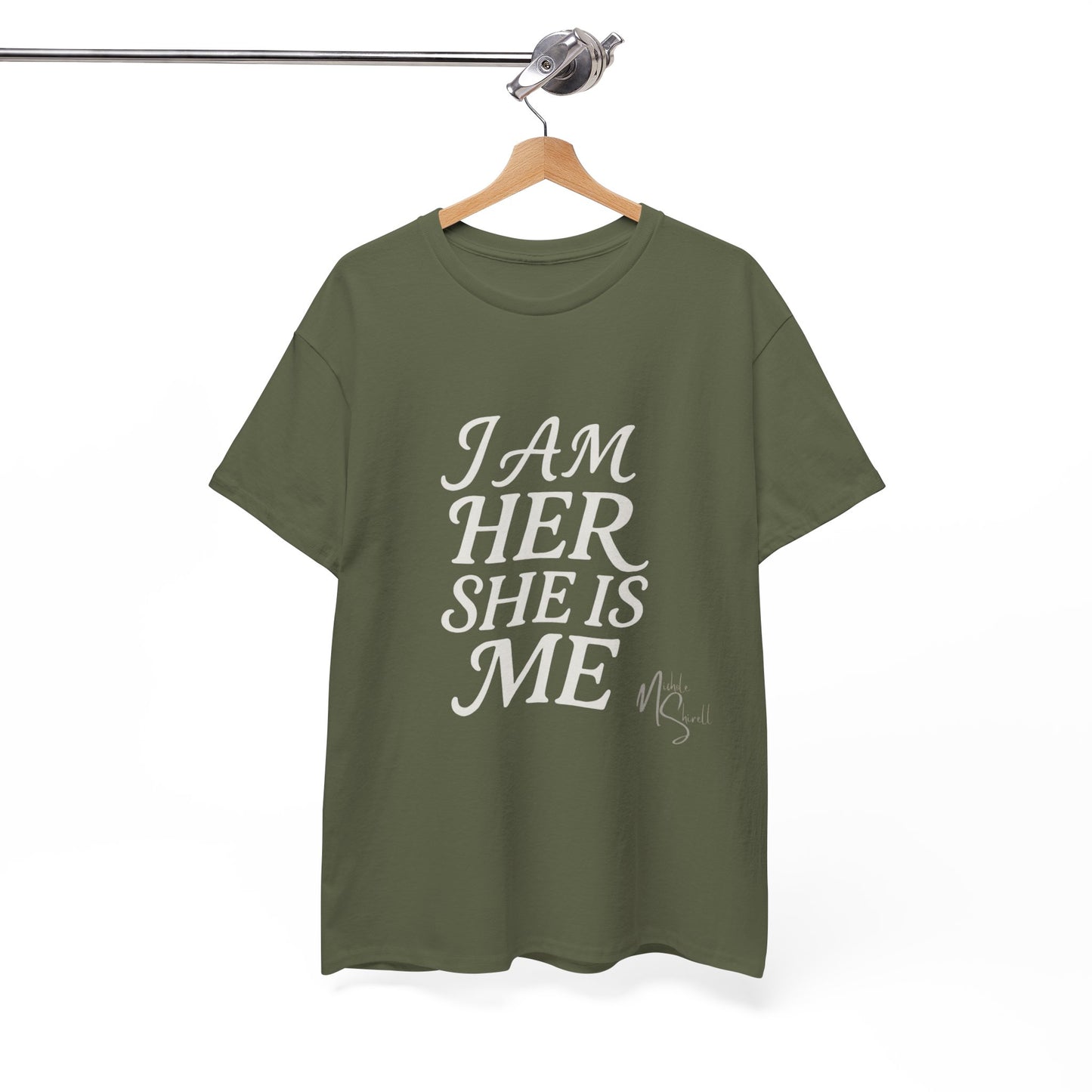 Empowering Statement Tee, Unisex Heavy Cotton T-Shirt for Self-Expression, Pride Month, Gifts for Her, Equality Apparel, Casual Wear