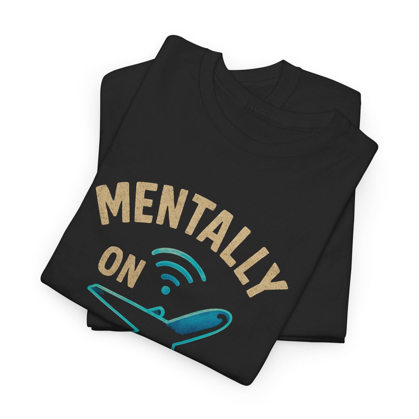 Airplane Mode Tee | Relaxed Unisex Cotton T-Shirt for Travelers, Gift for Friends, Fun Travel Shirt, Vacation Essential, Summer Style
