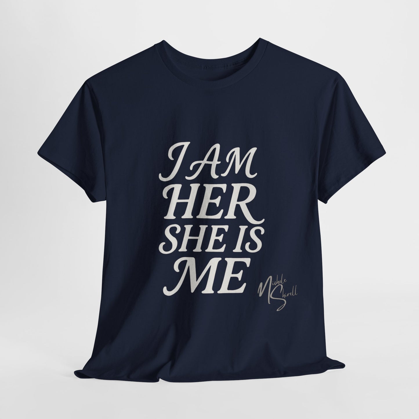 Empowering Statement Tee, Unisex Heavy Cotton T-Shirt for Self-Expression, Pride Month, Gifts for Her, Equality Apparel, Casual Wear