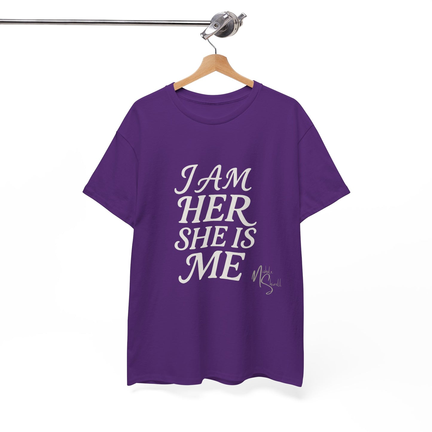 Empowering Statement Tee, Unisex Heavy Cotton T-Shirt for Self-Expression, Pride Month, Gifts for Her, Equality Apparel, Casual Wear