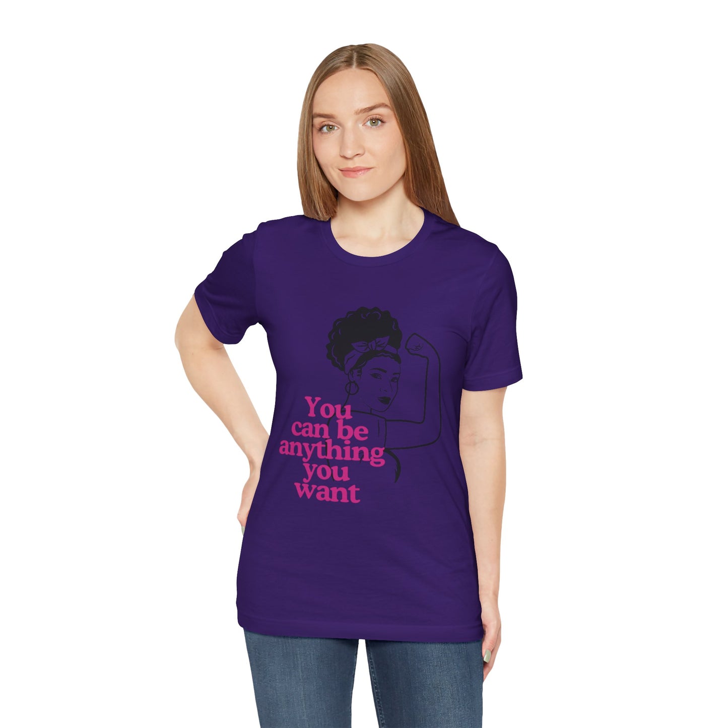 Empowering Unisex Tee, Motivational T-Shirt, Feminism Shirt, Inspirational Gift, Everyday Wear, Gift for Her