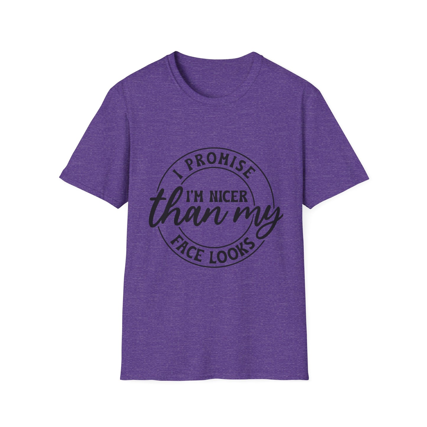 Funny Unisex Softstyle T-Shirt, Casual Tee, Gift for Friends, Humor Shirt, Quirky Fashion, Everyday Wear