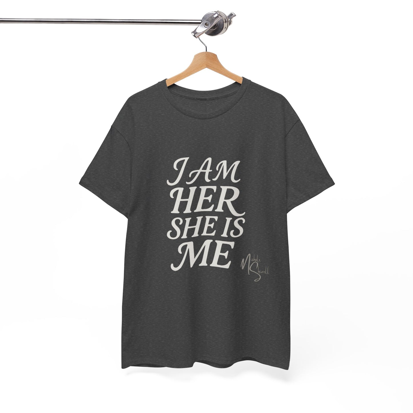 Empowering Statement Tee, Unisex Heavy Cotton T-Shirt for Self-Expression, Pride Month, Gifts for Her, Equality Apparel, Casual Wear