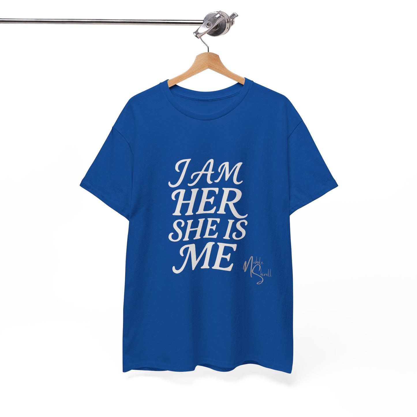Empowering Statement Tee, Unisex Heavy Cotton T-Shirt for Self-Expression, Pride Month, Gifts for Her, Equality Apparel, Casual Wear