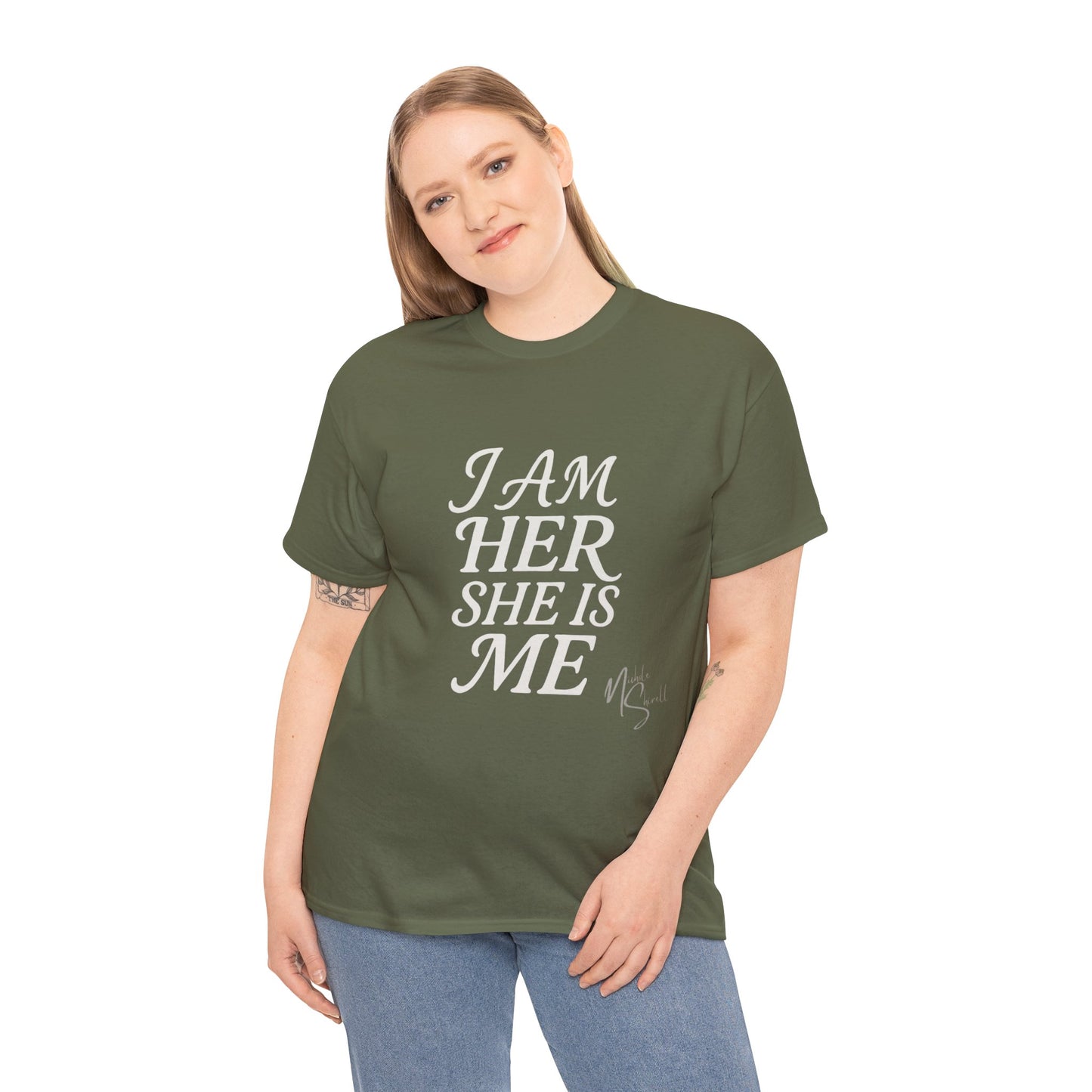 Empowering Statement Tee, Unisex Heavy Cotton T-Shirt for Self-Expression, Pride Month, Gifts for Her, Equality Apparel, Casual Wear