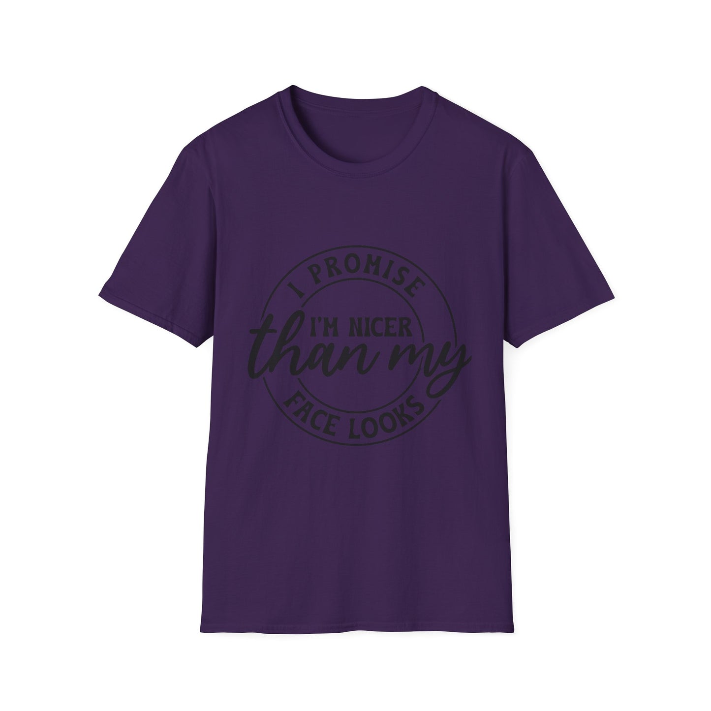 Funny Unisex Softstyle T-Shirt, Casual Tee, Gift for Friends, Humor Shirt, Quirky Fashion, Everyday Wear