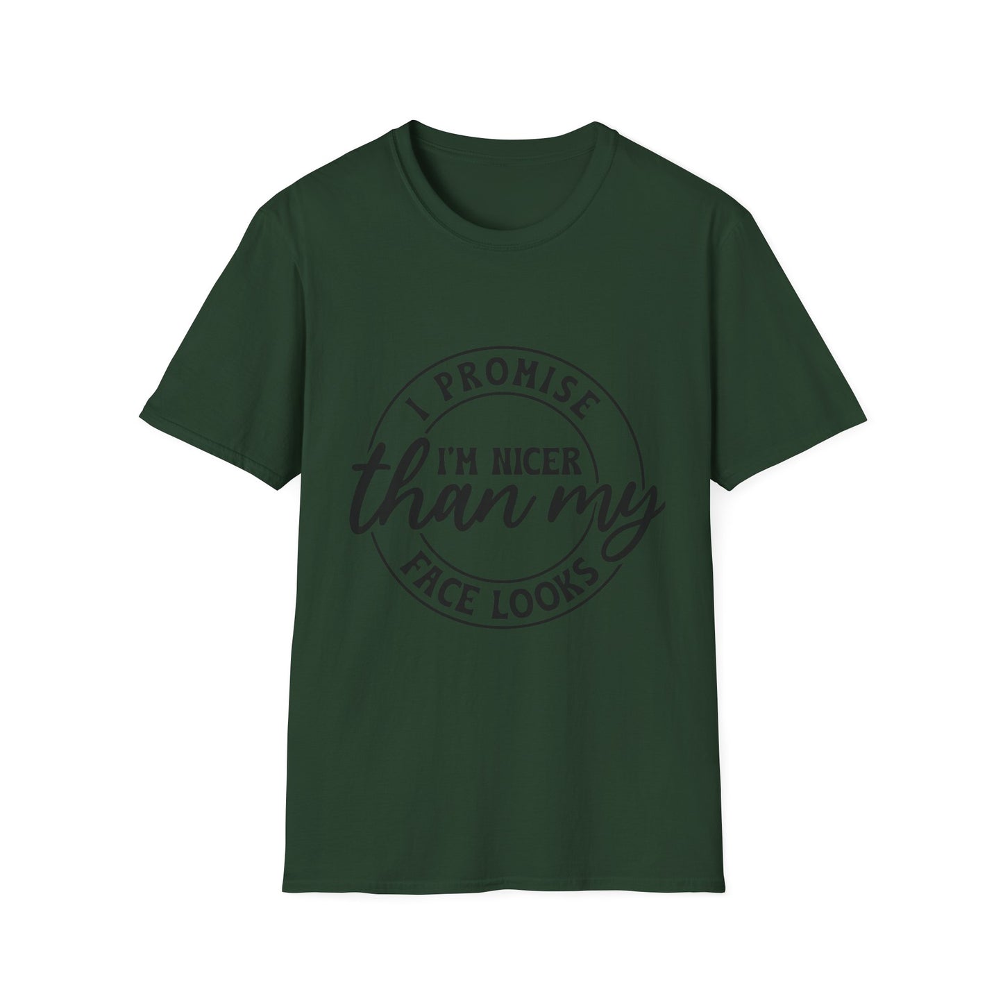 Funny Unisex Softstyle T-Shirt, Casual Tee, Gift for Friends, Humor Shirt, Quirky Fashion, Everyday Wear