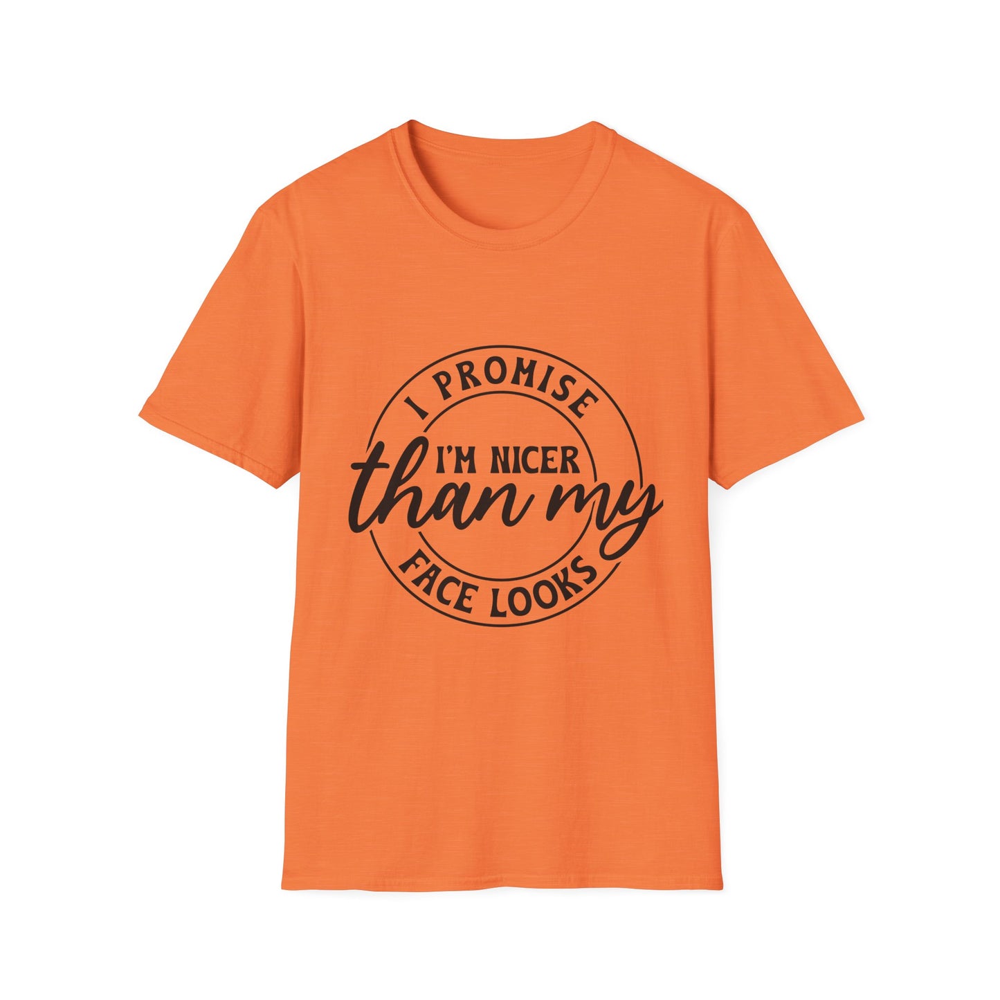 Funny Unisex Softstyle T-Shirt, Casual Tee, Gift for Friends, Humor Shirt, Quirky Fashion, Everyday Wear