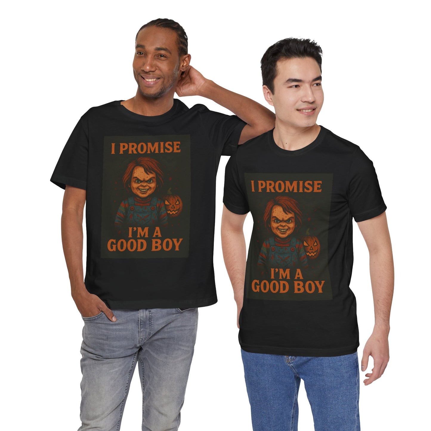 Halloween Chucky Tee, Unisex Short Sleeve Shirt, Horror Movie Apparel, Spooky Fashion, Creepy Graphic Tee