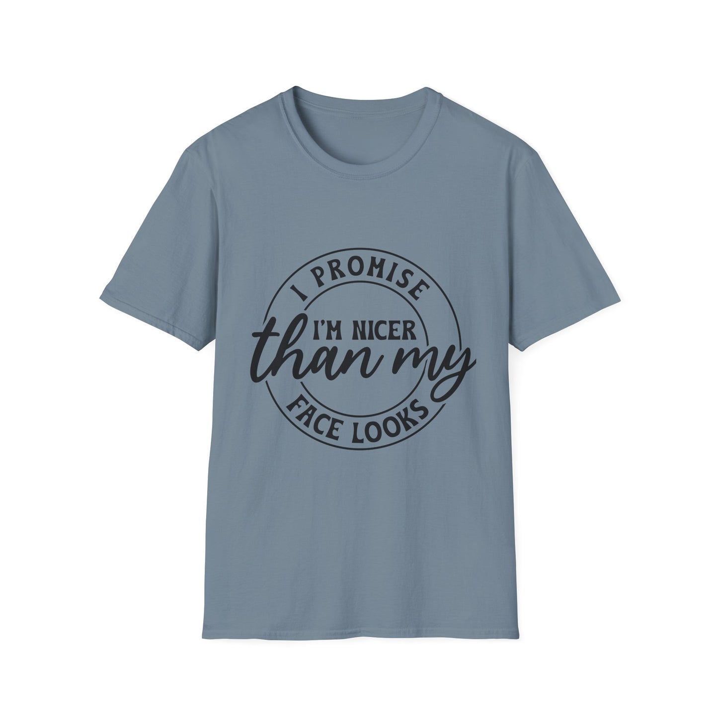 Funny Unisex Softstyle T-Shirt, Casual Tee, Gift for Friends, Humor Shirt, Quirky Fashion, Everyday Wear