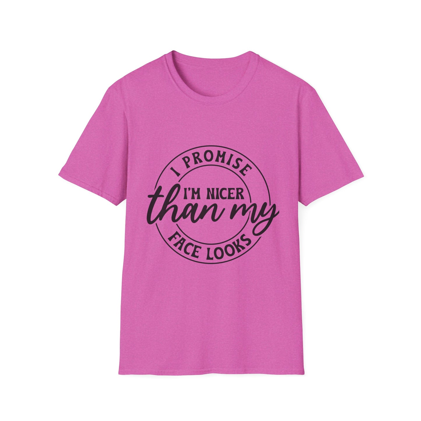 Funny Unisex Softstyle T-Shirt, Casual Tee, Gift for Friends, Humor Shirt, Quirky Fashion, Everyday Wear