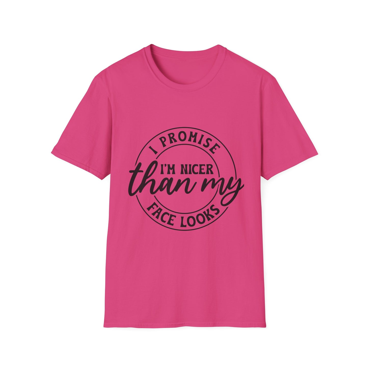 Funny Unisex Softstyle T-Shirt, Casual Tee, Gift for Friends, Humor Shirt, Quirky Fashion, Everyday Wear