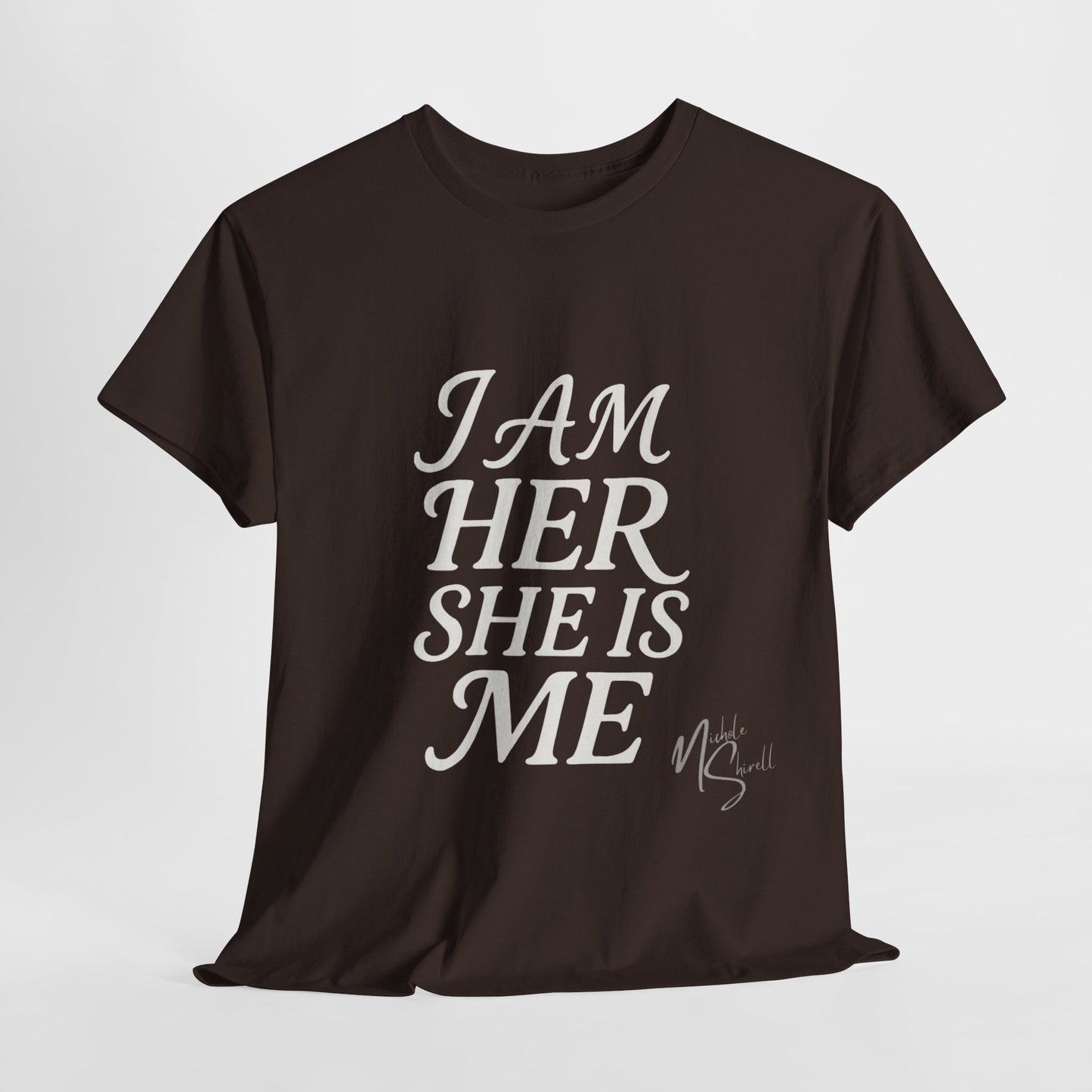 Empowering Statement Tee, Unisex Heavy Cotton T-Shirt for Self-Expression, Pride Month, Gifts for Her, Equality Apparel, Casual Wear