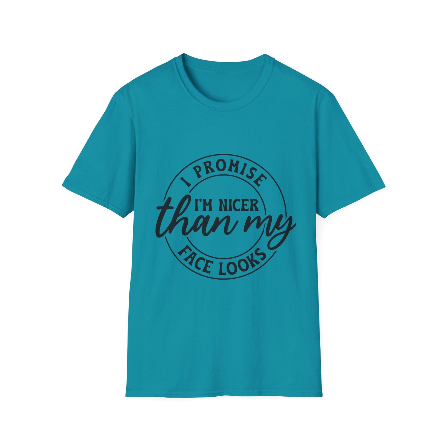 Funny Unisex Softstyle T-Shirt, Casual Tee, Gift for Friends, Humor Shirt, Quirky Fashion, Everyday Wear