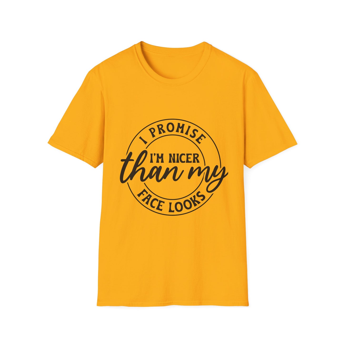 Funny Unisex Softstyle T-Shirt, Casual Tee, Gift for Friends, Humor Shirt, Quirky Fashion, Everyday Wear
