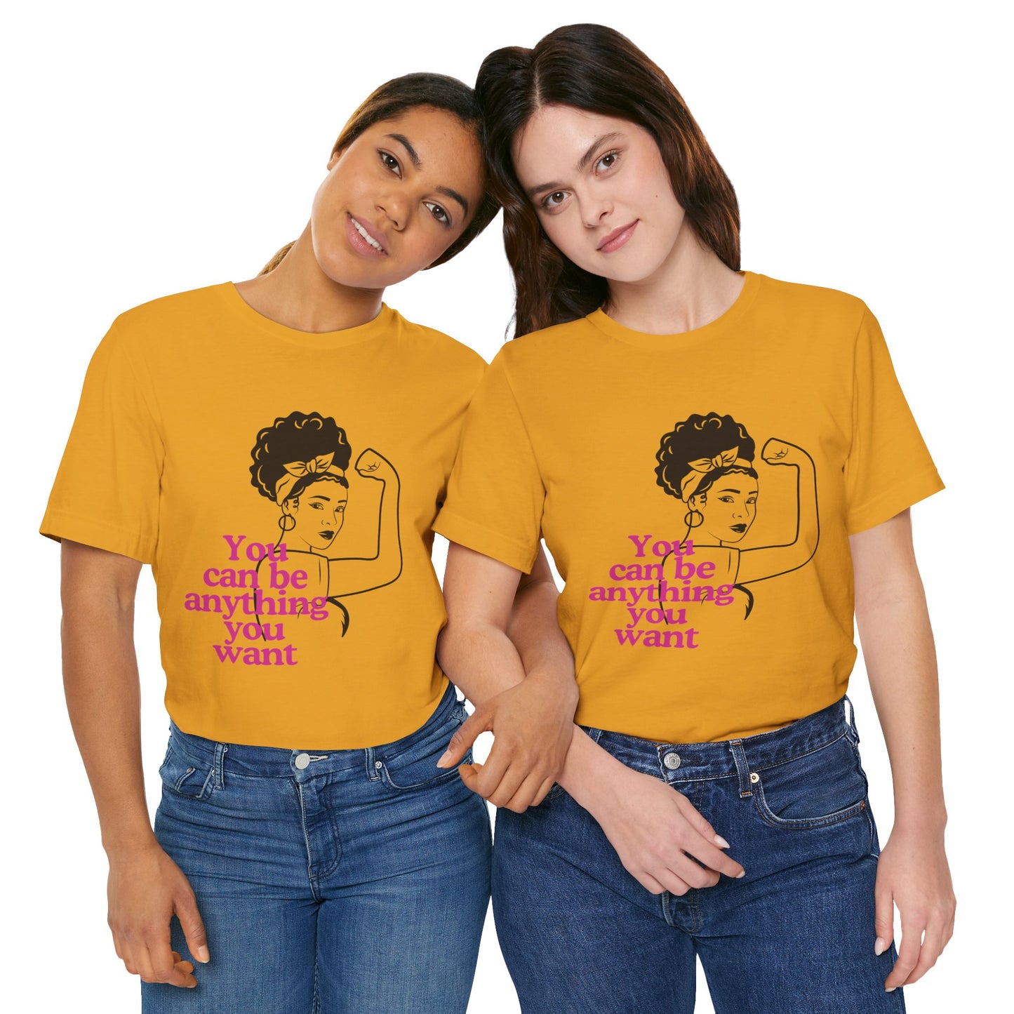 Empowering Unisex Tee, Motivational T-Shirt, Feminism Shirt, Inspirational Gift, Everyday Wear, Gift for Her