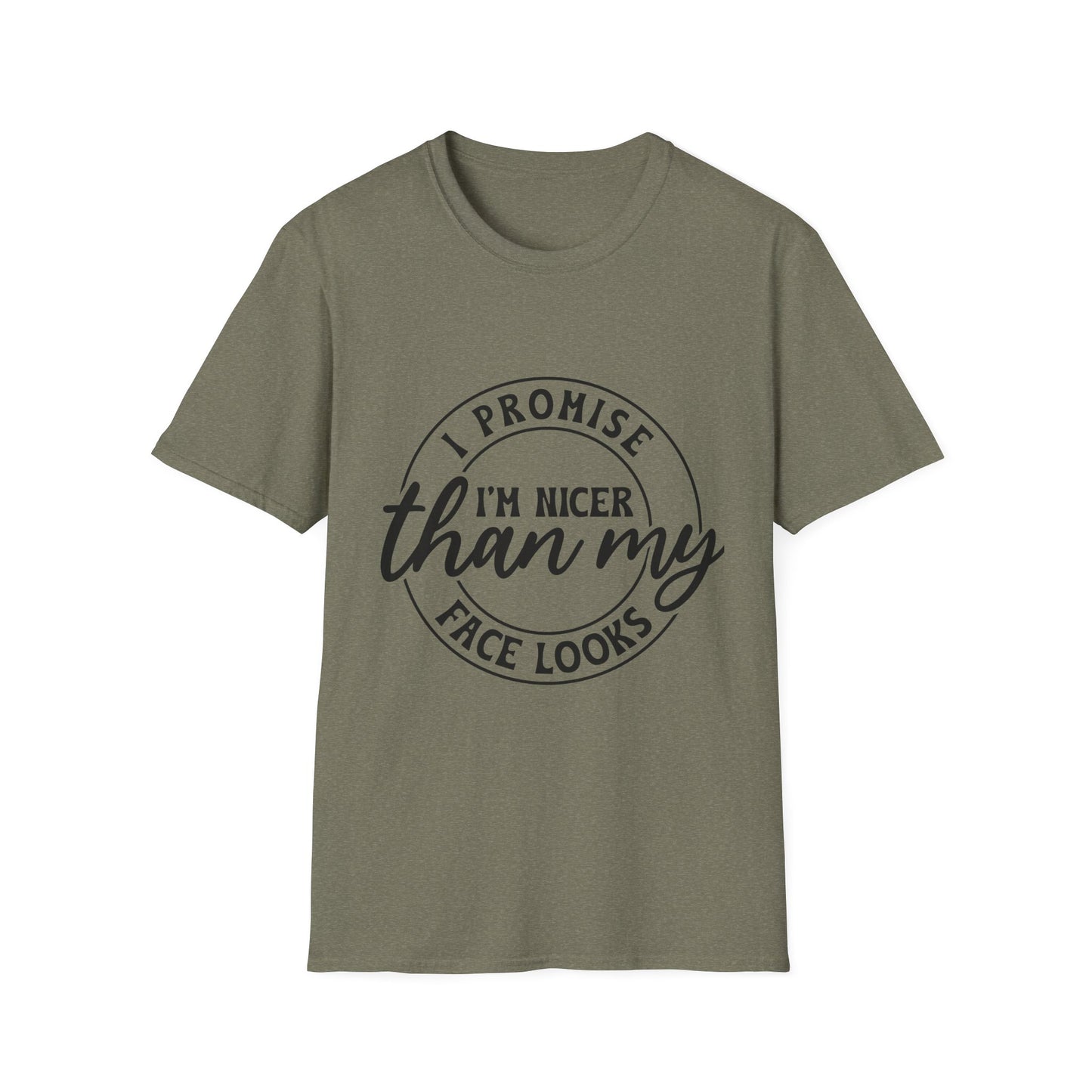 Funny Unisex Softstyle T-Shirt, Casual Tee, Gift for Friends, Humor Shirt, Quirky Fashion, Everyday Wear