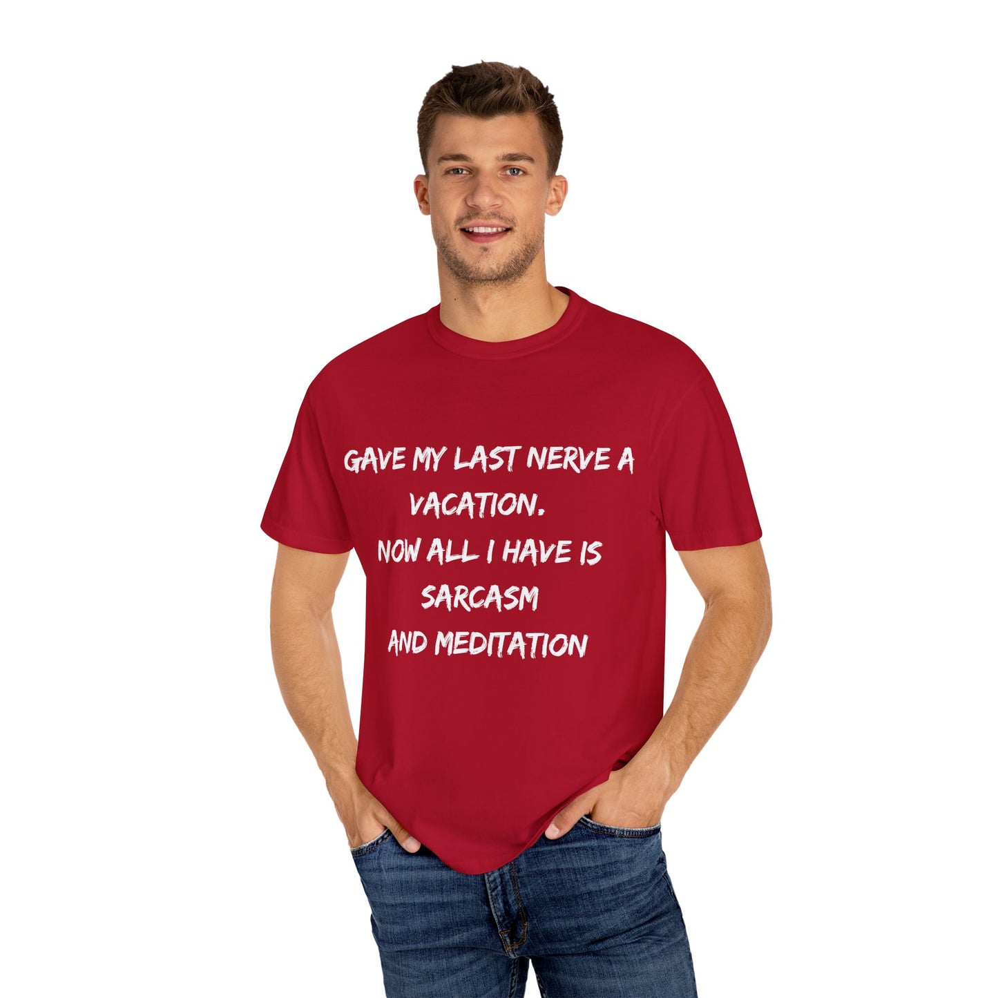 Sarcastic Unisex Tee, Humorous Graphic T-Shirt, Gift for Friends, Casual Wear, Relaxation Shirt, December Birthday Gift