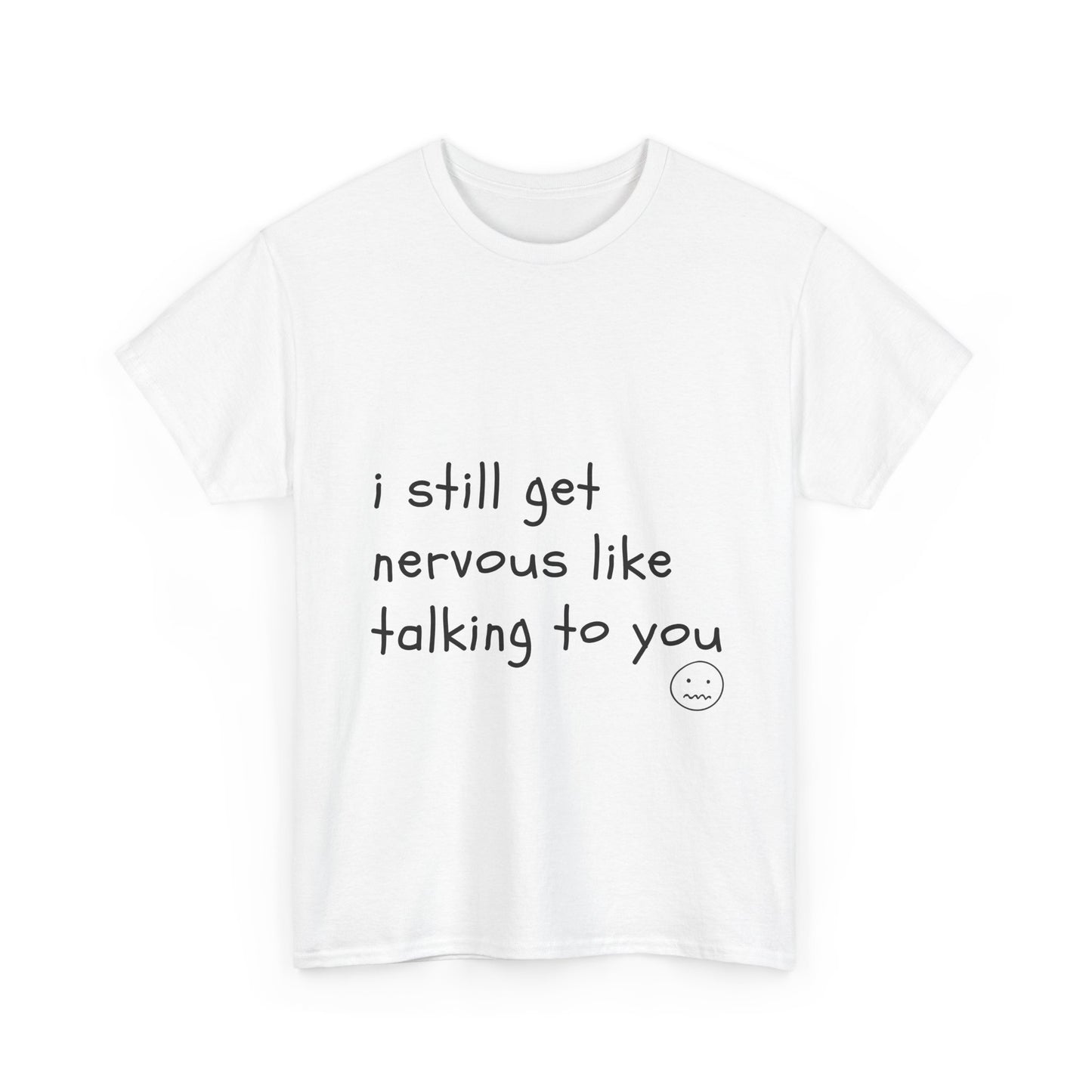 Nervous Feelings Unisex Tee, Casual Graphic T-Shirt, Gift for Friends, Relaxed Gift Idea, Everyday Wear, Conversation Starter