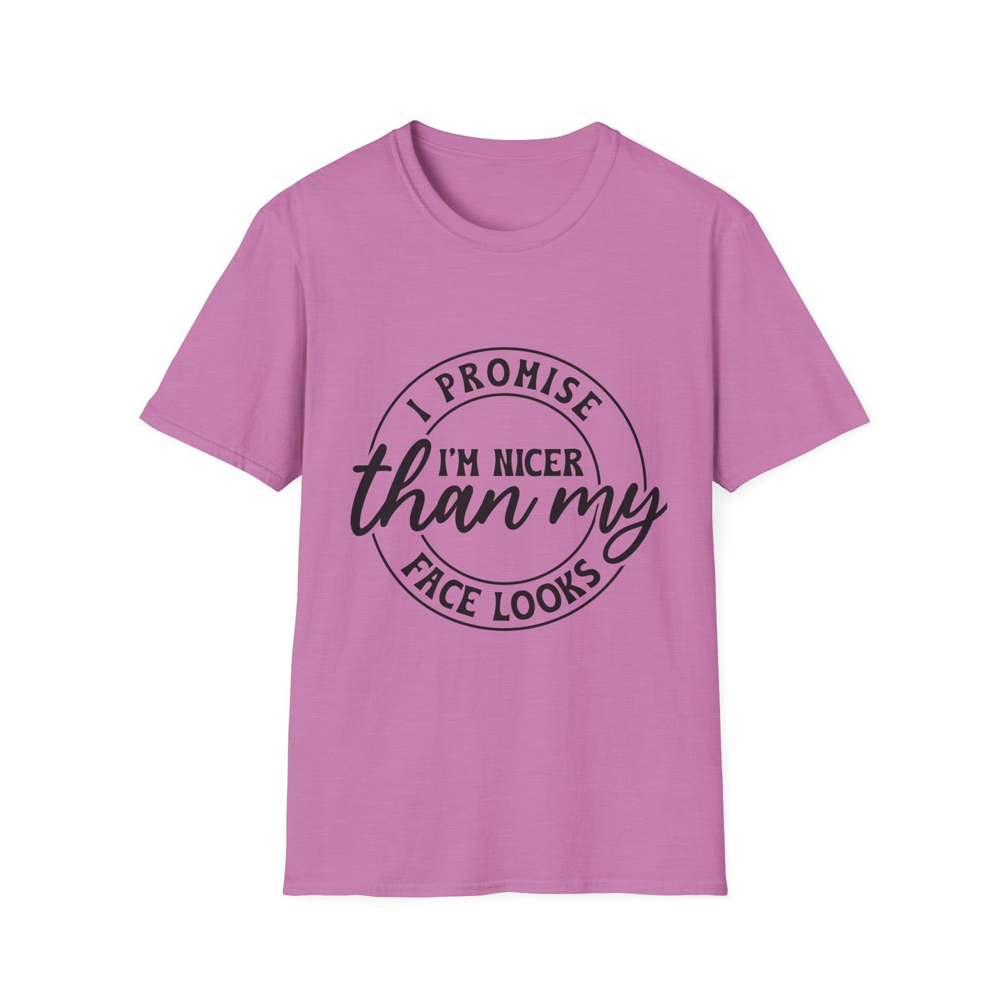 Funny Unisex Softstyle T-Shirt, Casual Tee, Gift for Friends, Humor Shirt, Quirky Fashion, Everyday Wear
