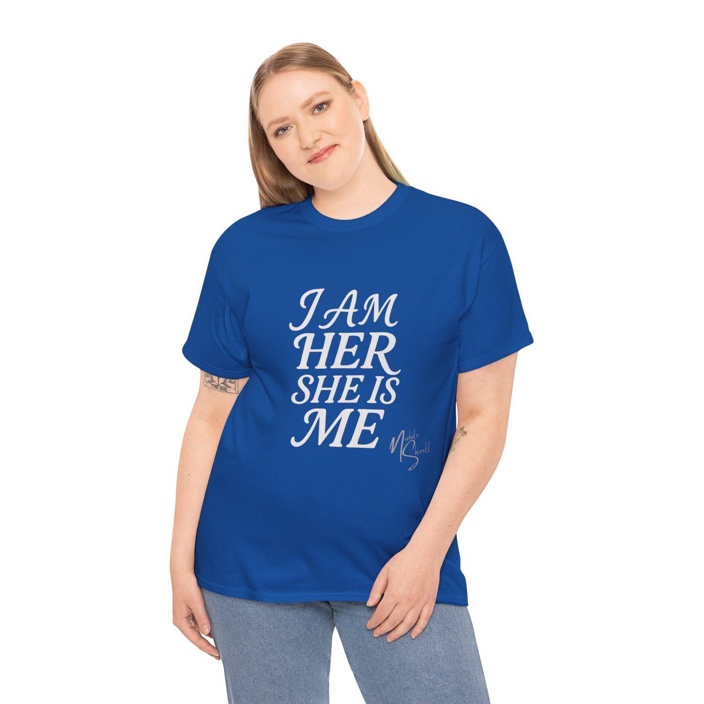 Empowering Statement Tee, Unisex Heavy Cotton T-Shirt for Self-Expression, Pride Month, Gifts for Her, Equality Apparel, Casual Wear