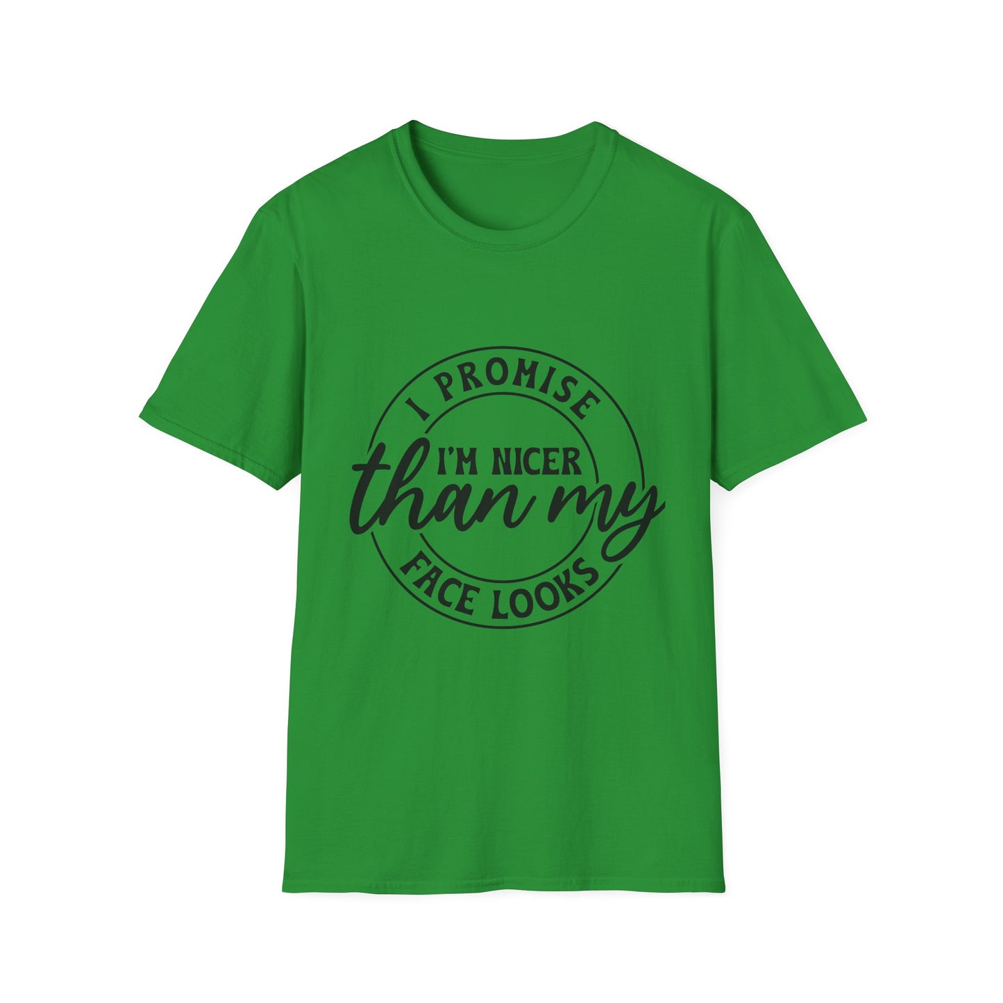 Funny Unisex Softstyle T-Shirt, Casual Tee, Gift for Friends, Humor Shirt, Quirky Fashion, Everyday Wear