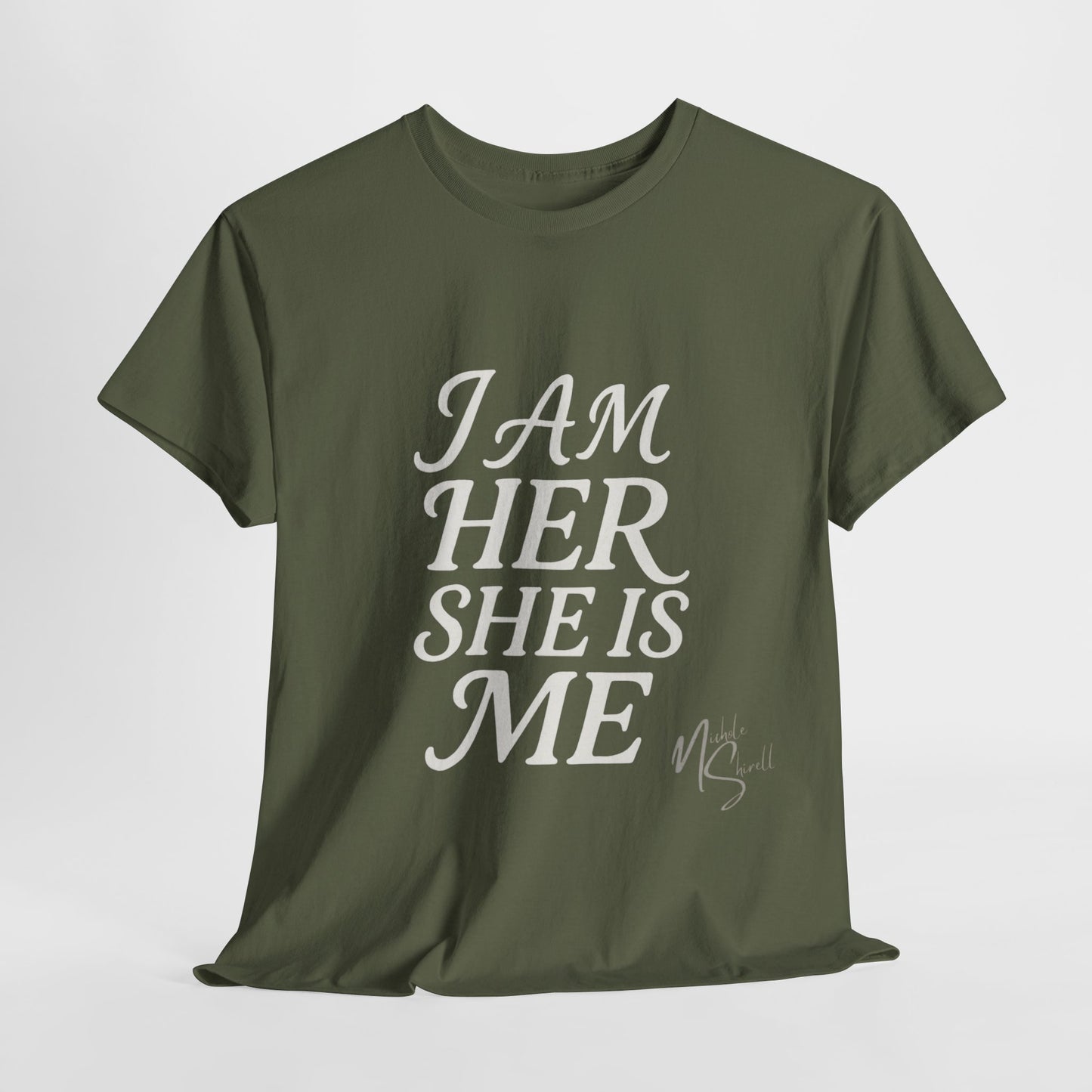 Empowering Statement Tee, Unisex Heavy Cotton T-Shirt for Self-Expression, Pride Month, Gifts for Her, Equality Apparel, Casual Wear