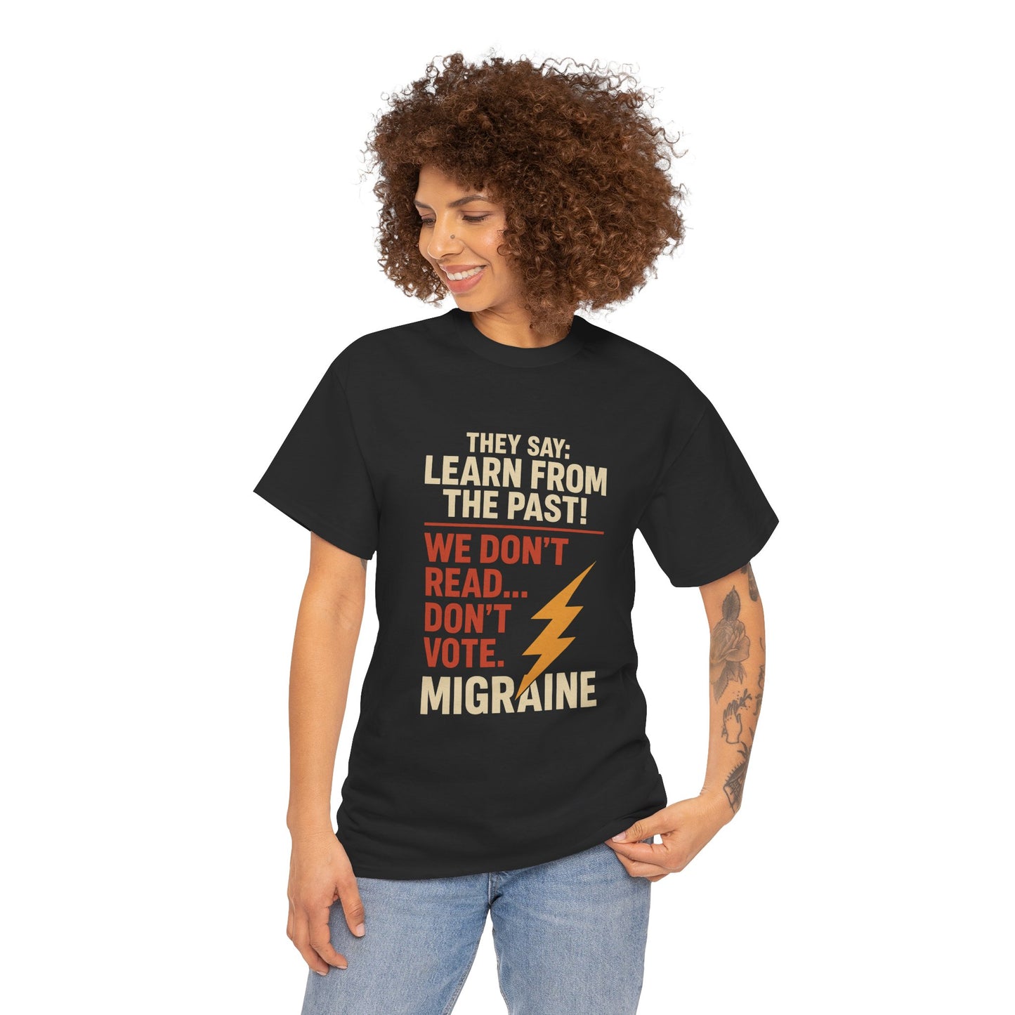 Bold Message Tee - Statement T-Shirt, Motivational Apparel, Gift for Activists, Unisex Cotton Shirt, Casual Wear