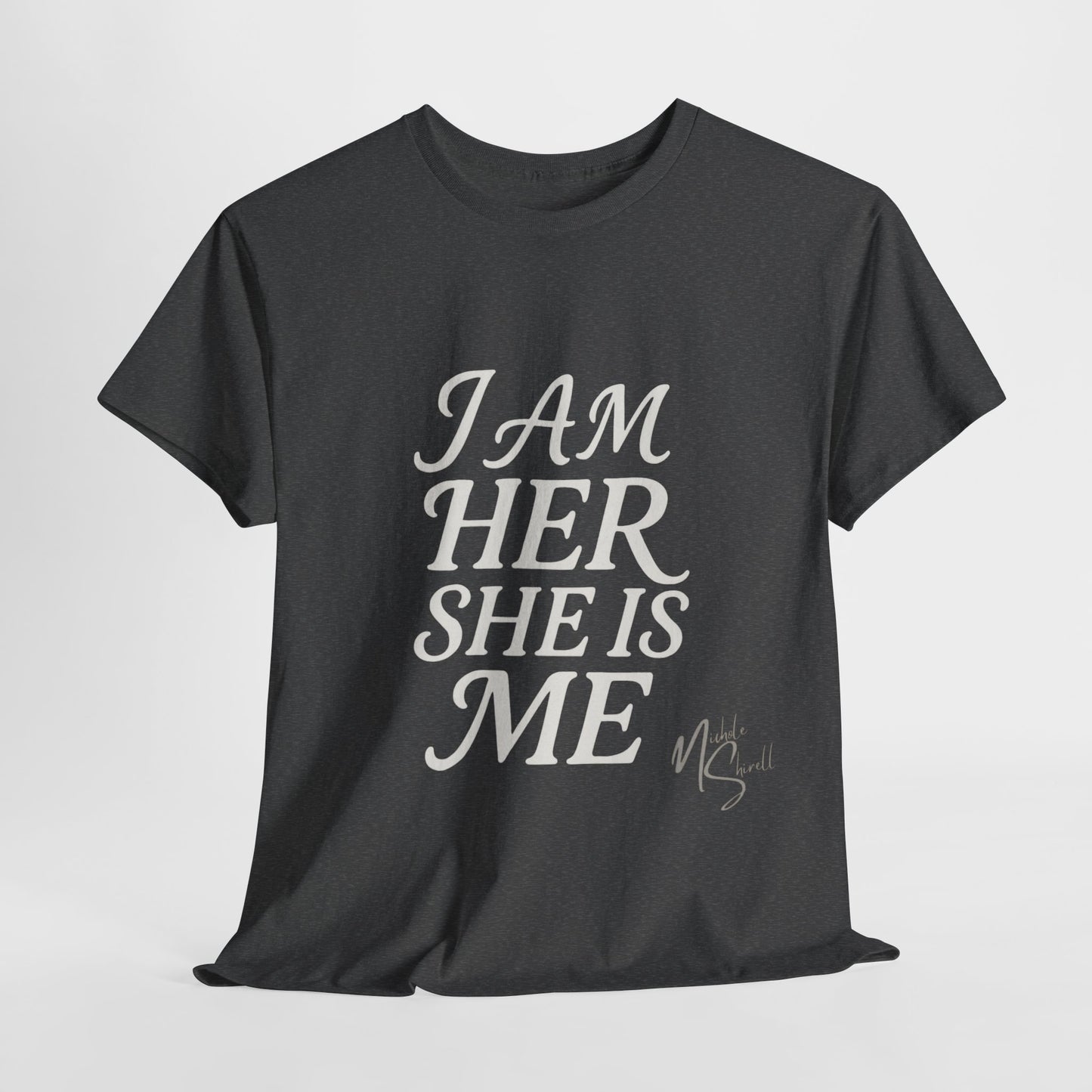 Empowering Statement Tee, Unisex Heavy Cotton T-Shirt for Self-Expression, Pride Month, Gifts for Her, Equality Apparel, Casual Wear