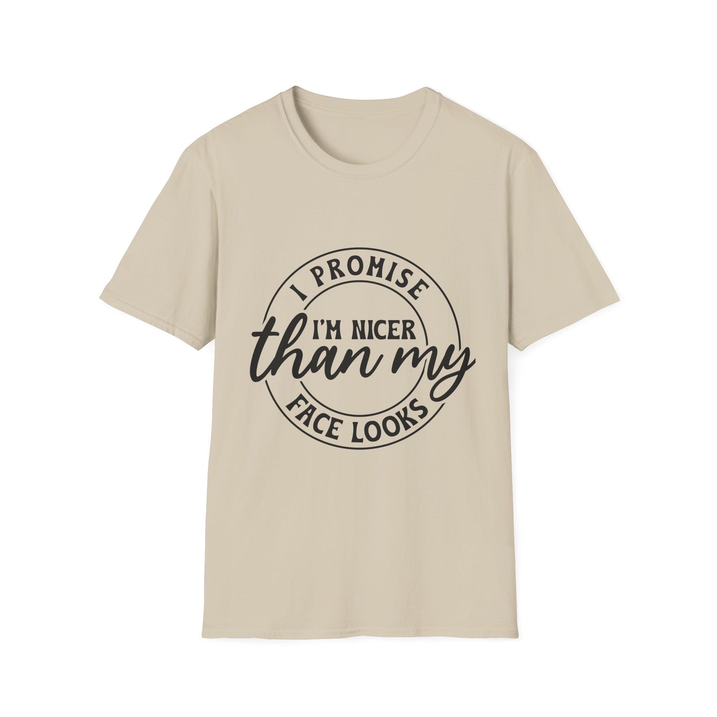 Funny Unisex Softstyle T-Shirt, Casual Tee, Gift for Friends, Humor Shirt, Quirky Fashion, Everyday Wear