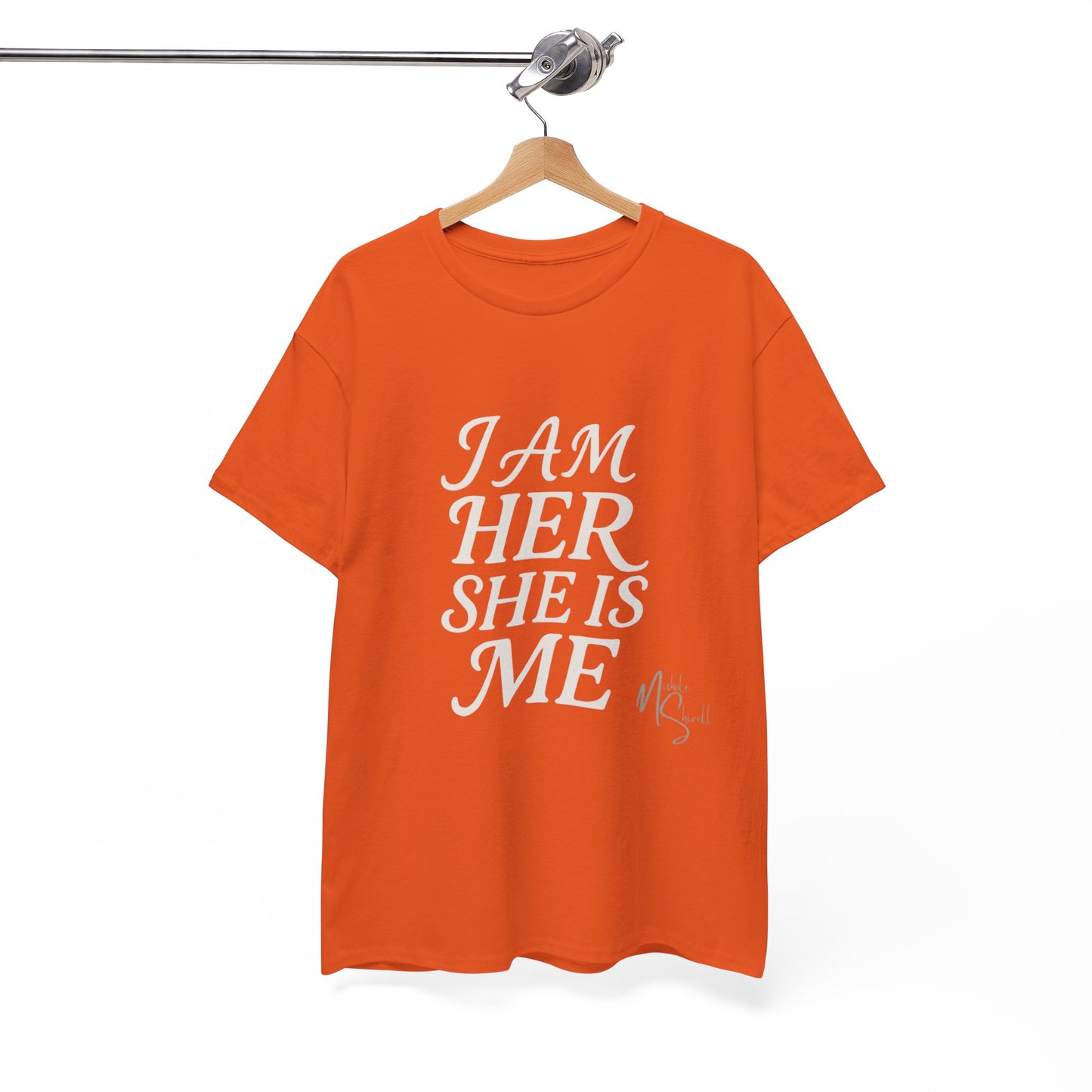 Empowering Statement Tee, Unisex Heavy Cotton T-Shirt for Self-Expression, Pride Month, Gifts for Her, Equality Apparel, Casual Wear