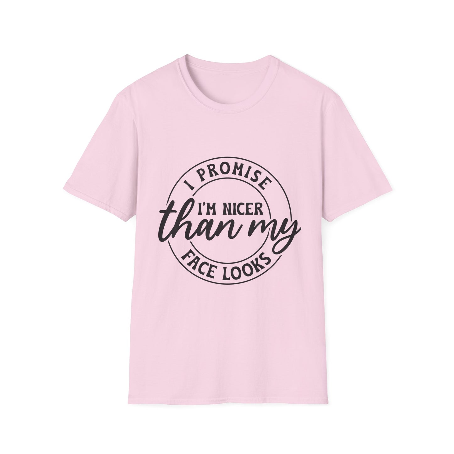 Funny Unisex Softstyle T-Shirt, Casual Tee, Gift for Friends, Humor Shirt, Quirky Fashion, Everyday Wear