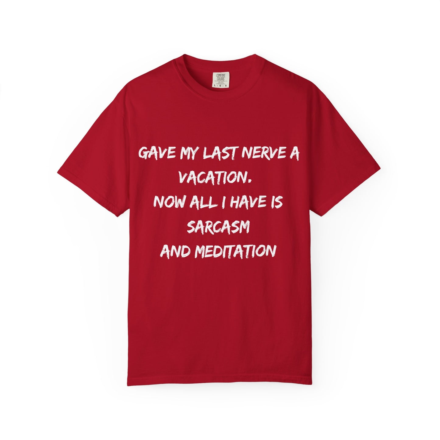 Sarcastic Unisex Tee, Humorous Graphic T-Shirt, Gift for Friends, Casual Wear, Relaxation Shirt, December Birthday Gift
