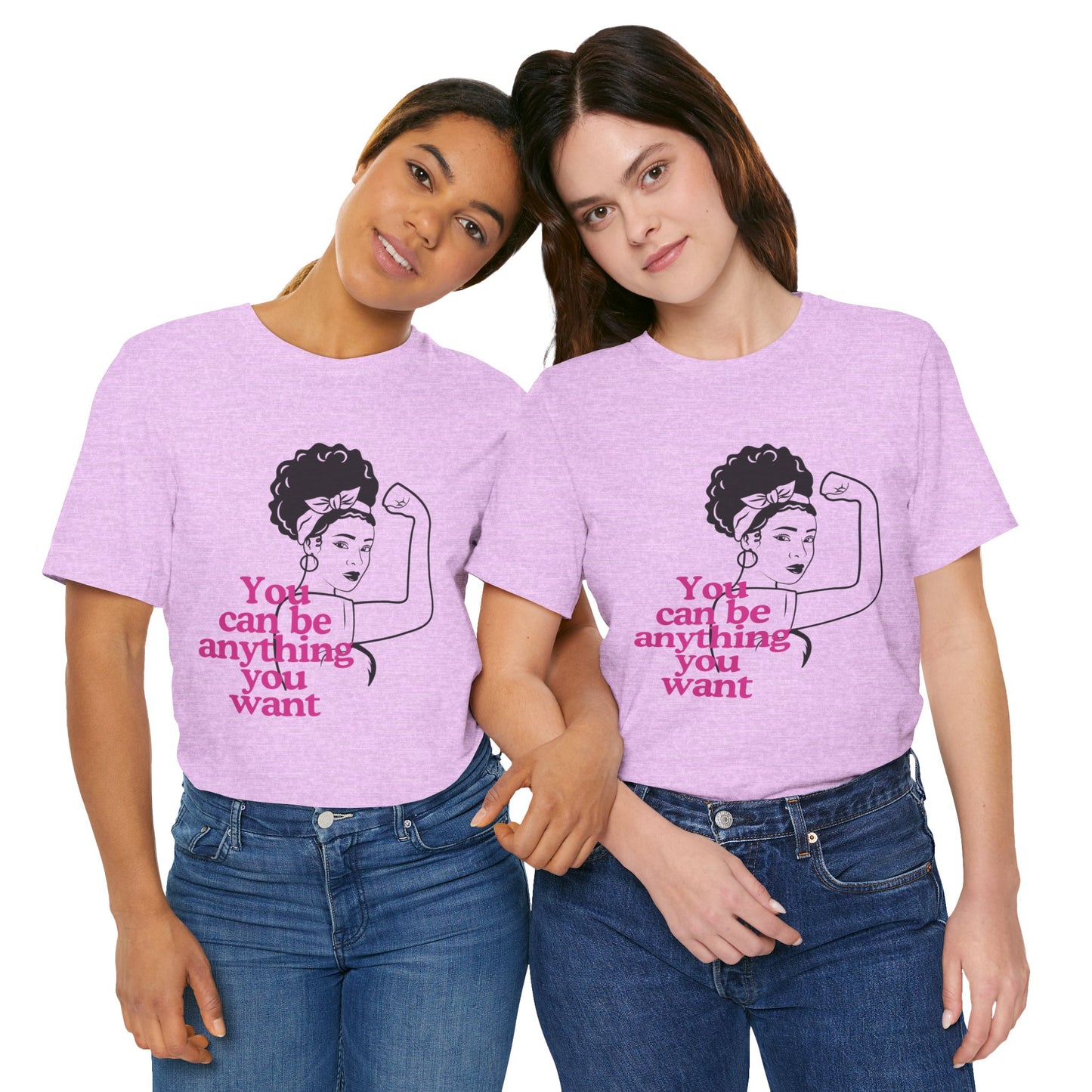 Empowering Unisex Tee, Motivational T-Shirt, Feminism Shirt, Inspirational Gift, Everyday Wear, Gift for Her