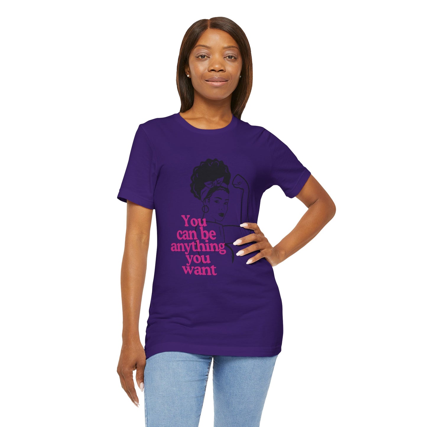 Empowering Unisex Tee, Motivational T-Shirt, Feminism Shirt, Inspirational Gift, Everyday Wear, Gift for Her