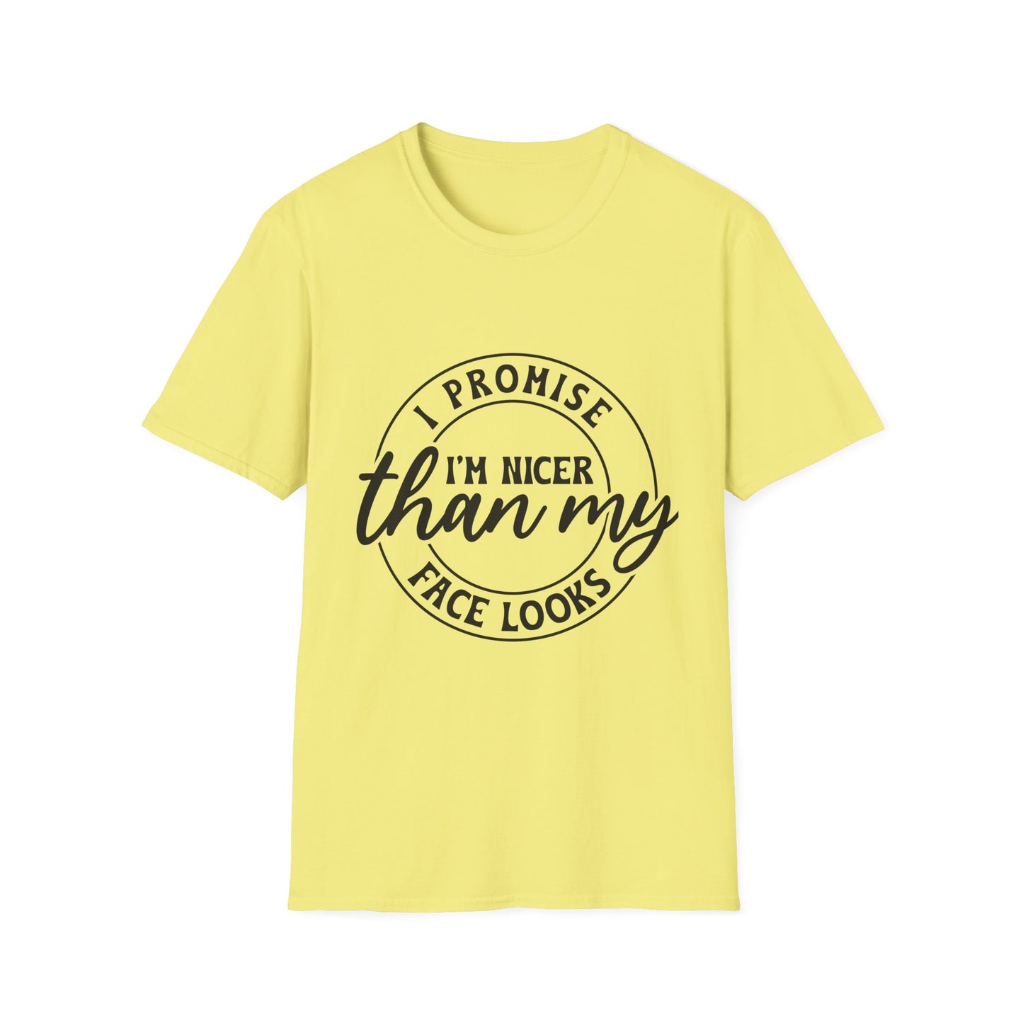 Funny Unisex Softstyle T-Shirt, Casual Tee, Gift for Friends, Humor Shirt, Quirky Fashion, Everyday Wear